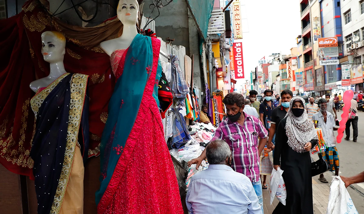 Pakistan’s envoy to Colombo said the island nation’s move to ban the burqa is a ‘divisive’ step impacting Muslims in Sri Lanka and across the globe. (AP)