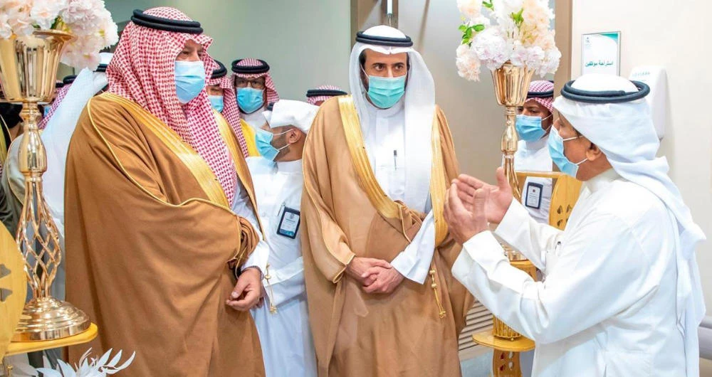Governor of Saudi Arabia's Hail region inaugurates series of health projects
