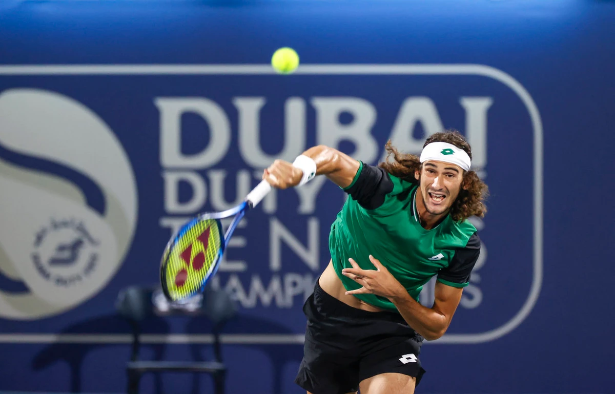 Qualifier Lloyd Harris makes history at Dubai Duty Free Tennis Championships