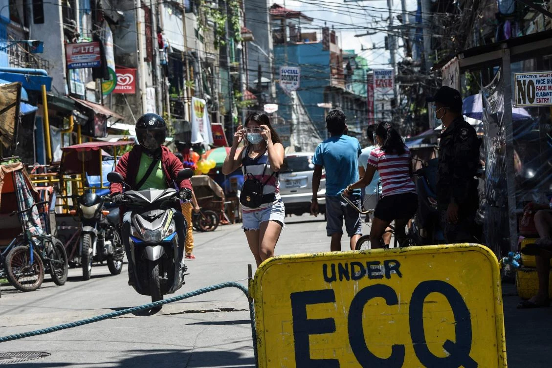 Government officials have shunned proposals for entire regions or provinces to shift to tighter community quarantines. (AFP)
