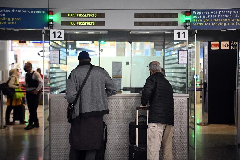 The group, which includes British citizens, has been sleeping rough in Paris Charles de Gaulle Airport and surviving off donations from volunteers. (AFP file photo)