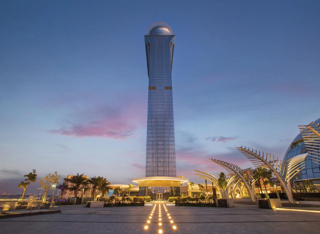 Apartments in The Palm Tower on Dubai's Palm Jumeirah are set to begin handover in October. (Supplied)