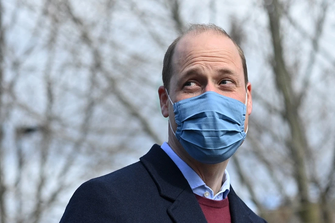The Duke of Cambridge, 38, joined a video call with three Syrian aid workers supported by the Disasters Emergency Committee’s (DEC) Coronavirus Appeal, who described the difference made by UK public donations of $53 million. (File/AFP)
