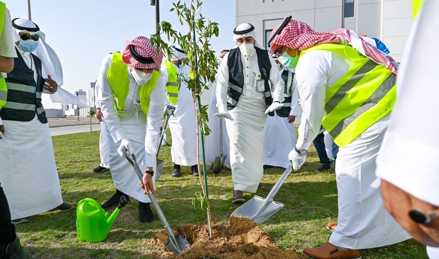 The ministry will aim to plant more than 1,000 trees on the King Abdul Aziz University (KAU) campus. (SPA)