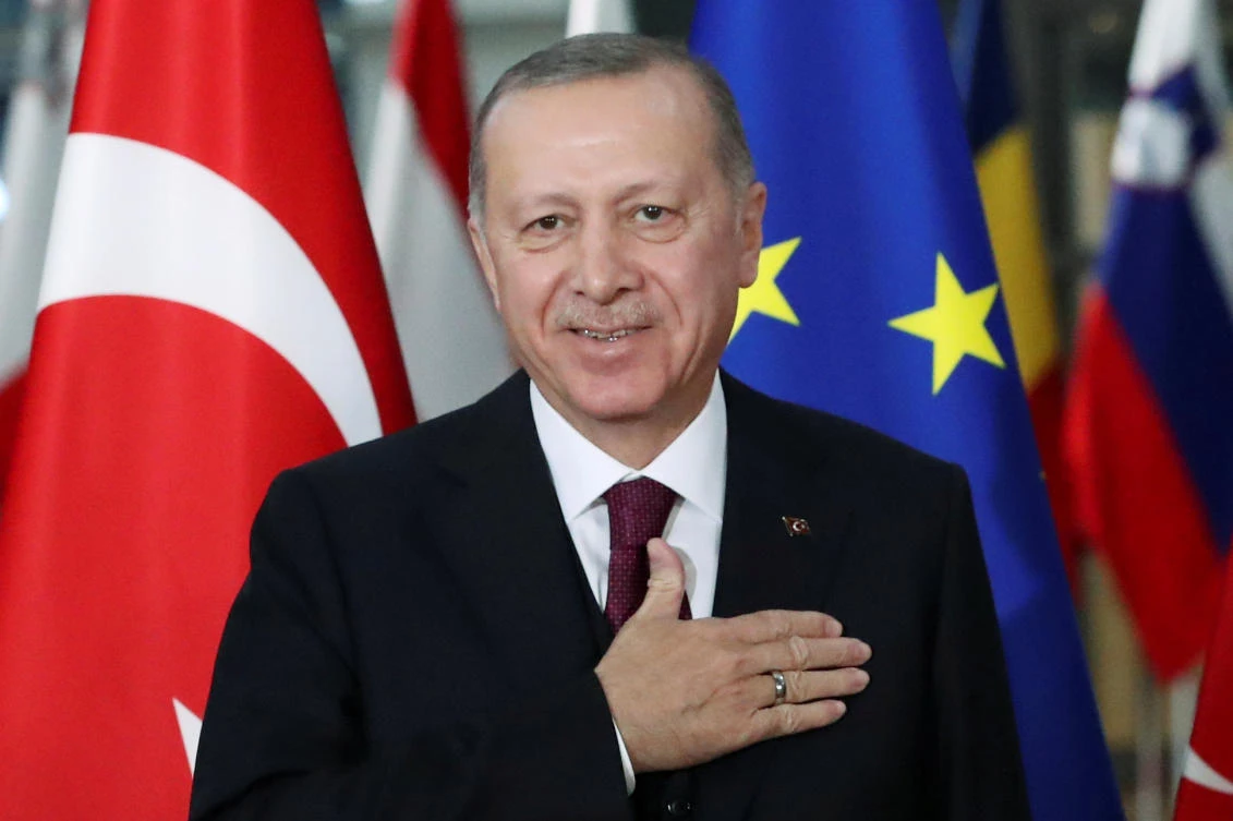 Erdogan has been accused of “unprecedented incompetence” for causing a plunge in the value of the Turkish lira. (Reuters/File)
