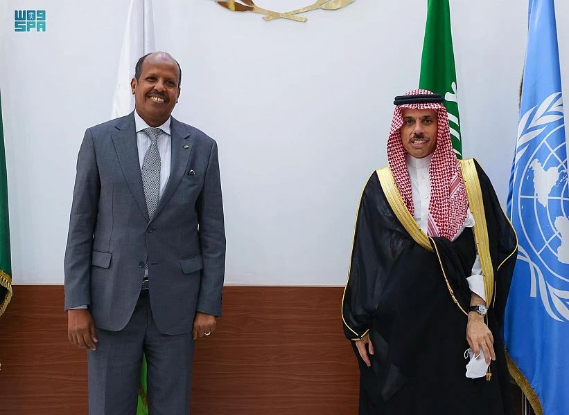 Djibouti’s president holds talks with Saudi foreign minister