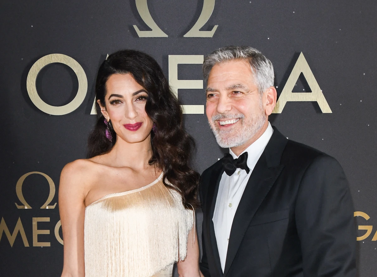 The Oscar-winning actor said that his three-year-old daughter with his wife, British-Lebanese human rights lawyer Amal Clooney, has become a little prankster. (AFP)