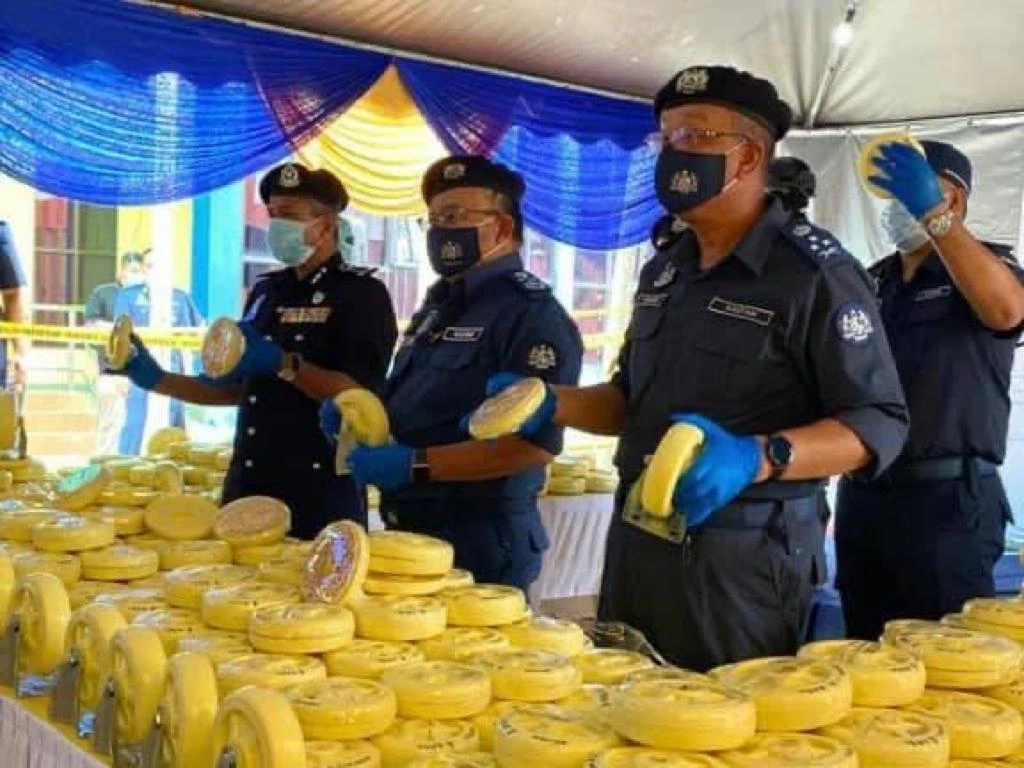 Drugs captured were worth nearly $2 billion. (Supplied)