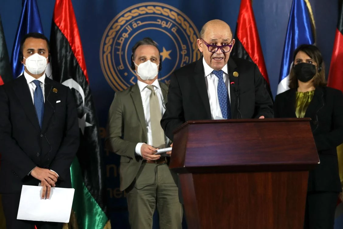Libya demands mercenary pullout as EU top diplomats visit