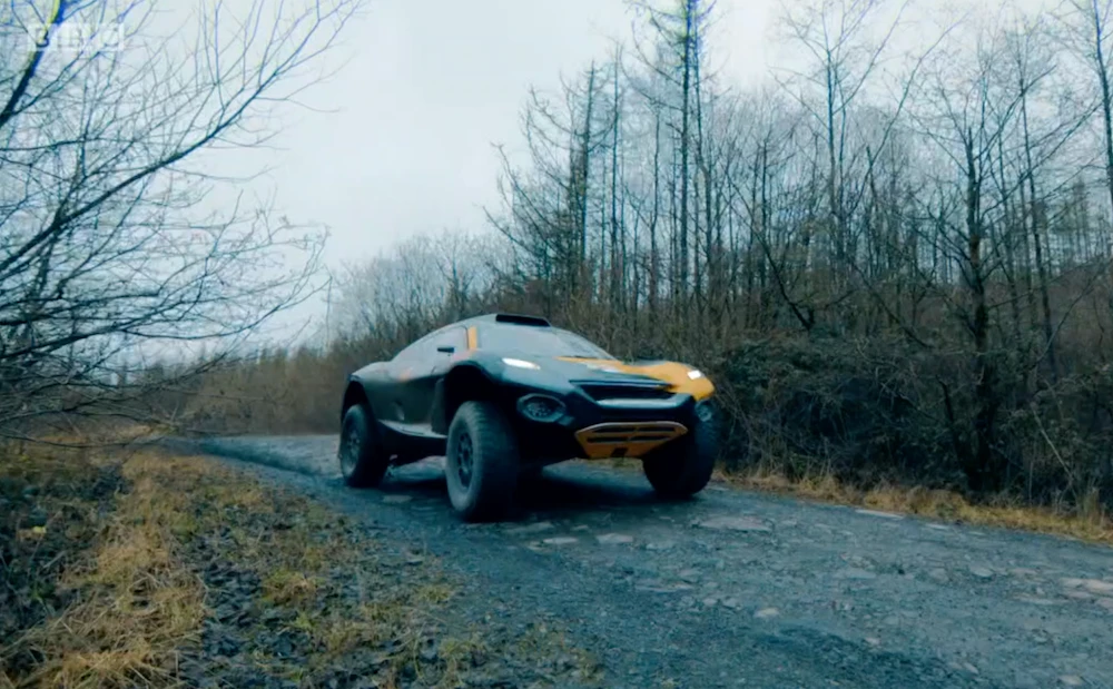 Extreme E’s Odyssey SUV put through its paces on BBC’s Top Gear