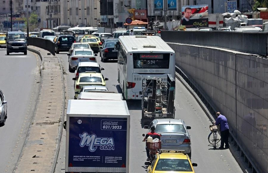Even before the Ever Given ran aground, Syria had been suffering from fuel shortages mostly caused by Western sanctions. (File/AFP)