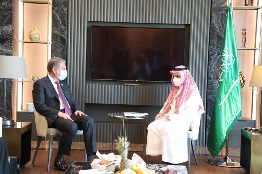 Saudi and Pakistani foreign ministers discuss green initiatives