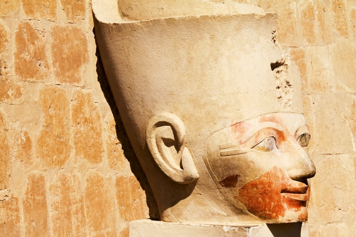 Among the famous mummies that are being moved is Queen Hatshepsut, the owner of the magnificent temple of Deir Al-Bahari on Luxor's West Bank. (Shutterstock)