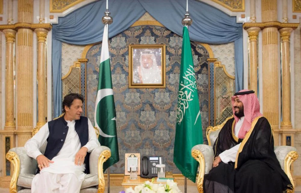 Saudi Arabia's crown prince wishes Pakistan's Khan speedy recovery from COVID1-9