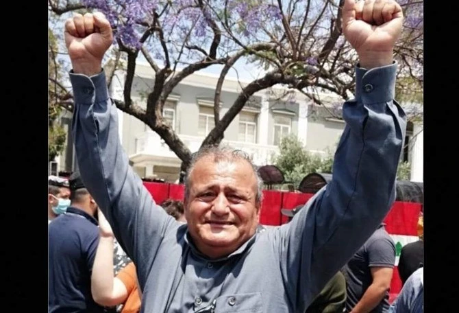 Lebanon’s ‘doctor of the poor’ Mohammad Ajami during protest before at Beirut Military Court, got involved in accident on Sunday and died after being denied hospital admission over $38.5 (Twitter)