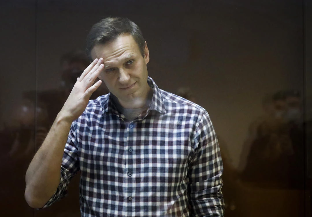 Russian opposition leader Alexei Navalny announced hunger strike in a statement posted on Instagram to force the prison holding him outside Moscow to provide him with proper medical care. (AP)