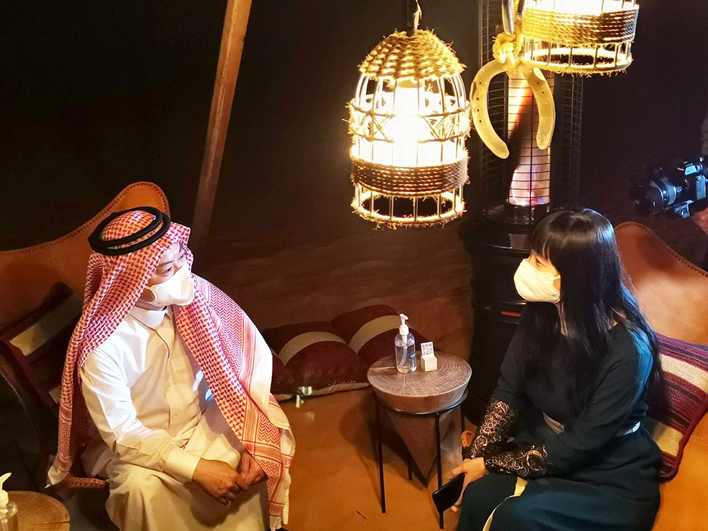 Riyadh Oasis receives foreign envoys