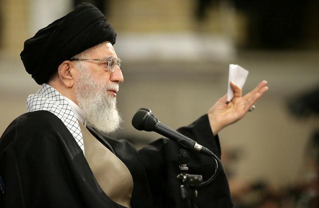 Iran’s Supreme Leader Ayatollah Ali Khamenei, Qom, Teheran, Iran, January 9, 2019. (Reuters)