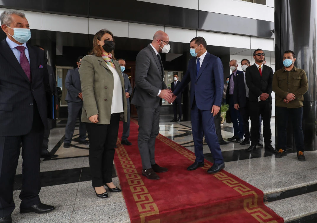EU’s Michel vows support to Libya’s interim government