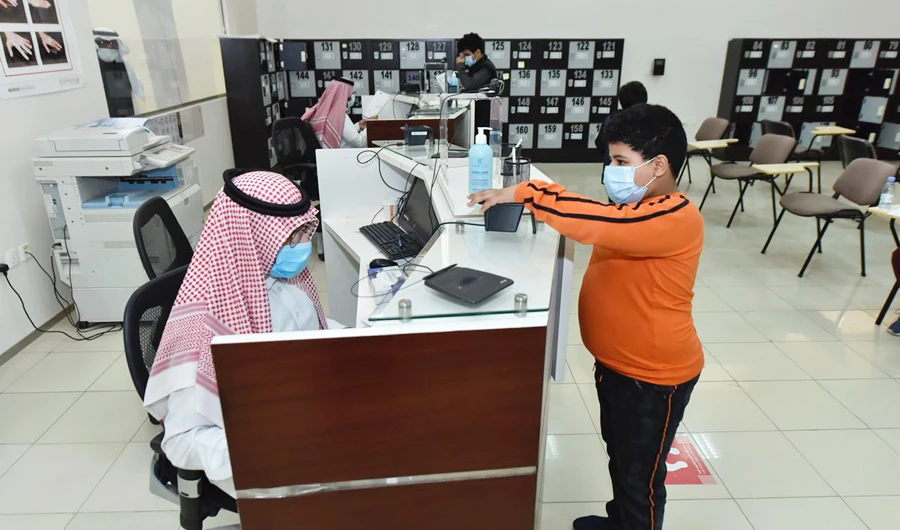 Students took the test remotely this year, giving an opportunity to those who live far away from test centers. (Supplied)