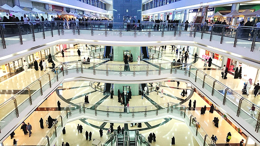 Hypermarkets and shopping malls accommodate the shopping frenzy with creative marketing schemes and displays to catch consumers’ attention before the month even begins. (Shutterstock)