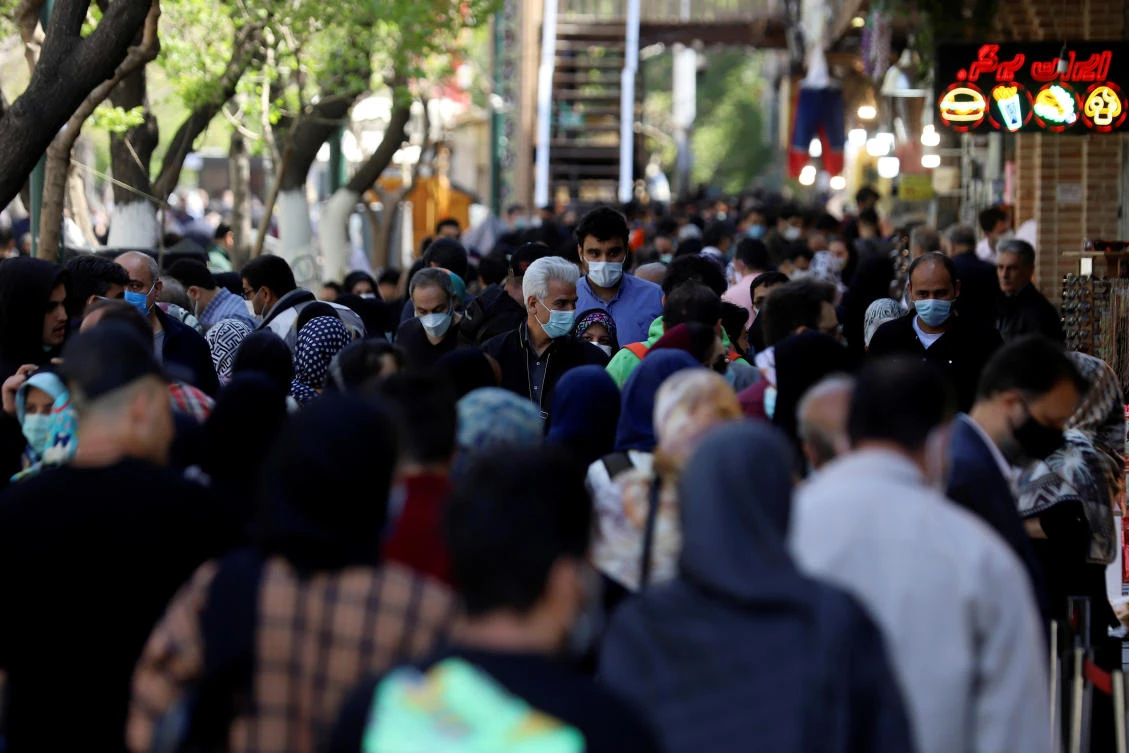 Iran is in the midst of a major coronavirus surge after millions defied government guidance to gather and travel during Nowruz, the nation’s biggest holiday. (West Asia News Agency via Reuters)