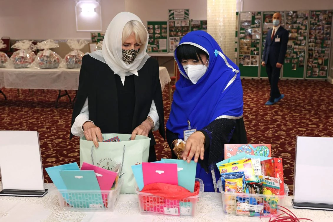 UK’s Duchess of Cornwall visits London mosque ahead of Ramadan