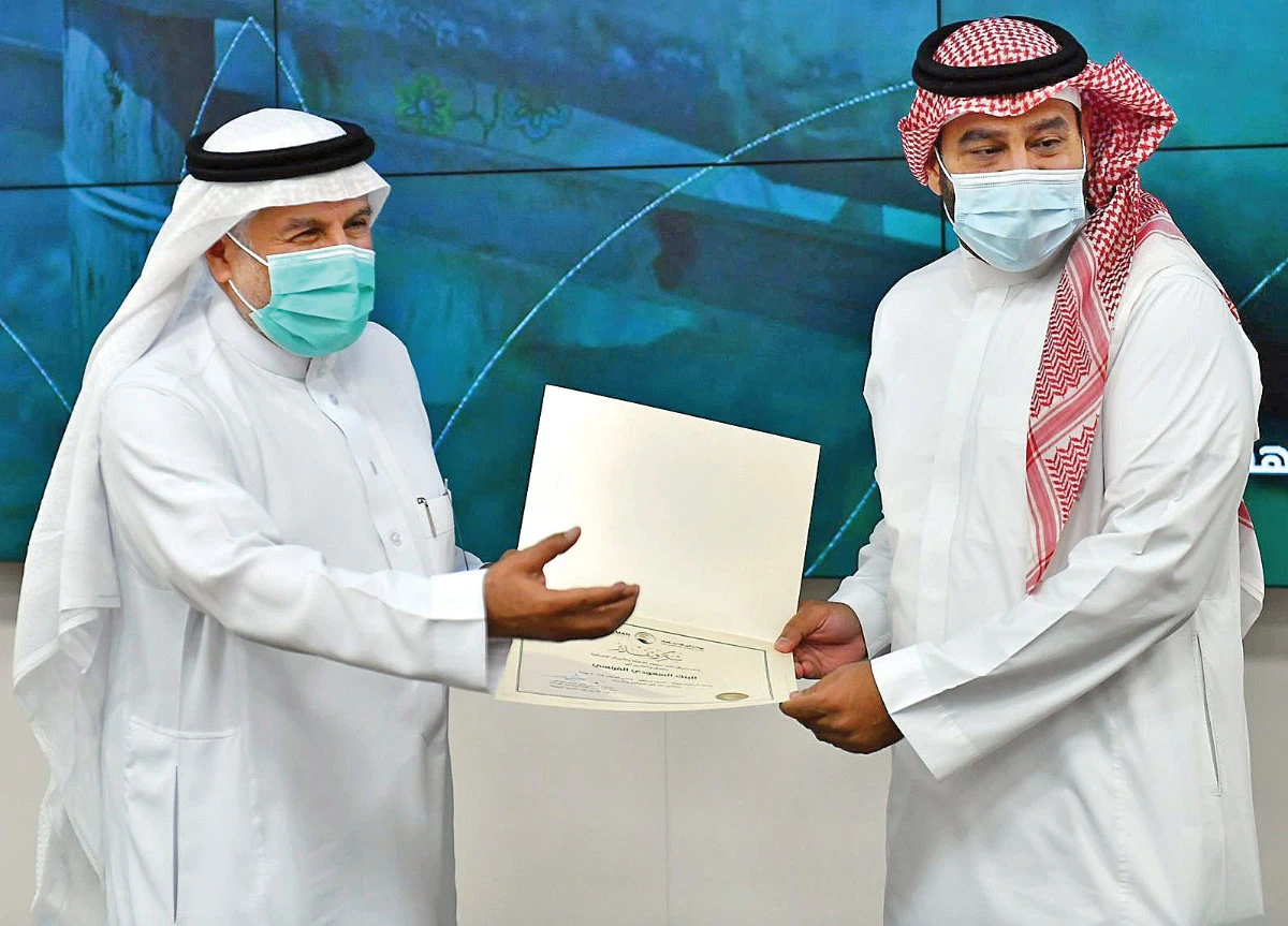 KSrelief chief Dr. Abdullah Al-Rabeeah on Thursday signed a cooperation agreement with the Saudi Data and Artificial Intelligence Authority. (SPA)