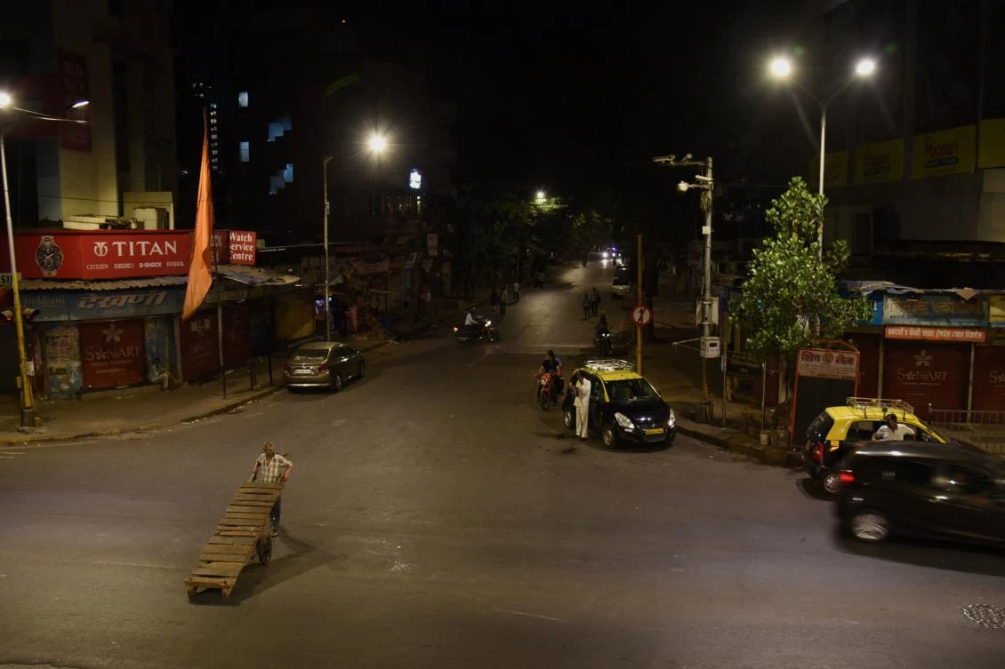 In the worst-hit state of Maharashtra in India, 125 million people will be confined to their homes unless traveling or shopping for food or medicine. (AFP)