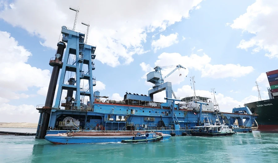 Suez Canal receives Middle East’s largest dredger