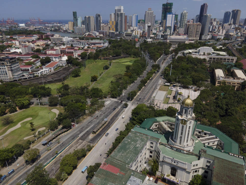 The reimposition of strict lockdowns has raised concerns the Philippine economy will take longer to recover from last year’s worst slump on record. (AP)