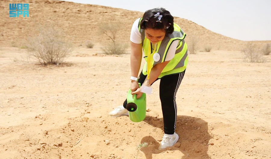 Saudi initiative to support people with disabilities. (SPA)