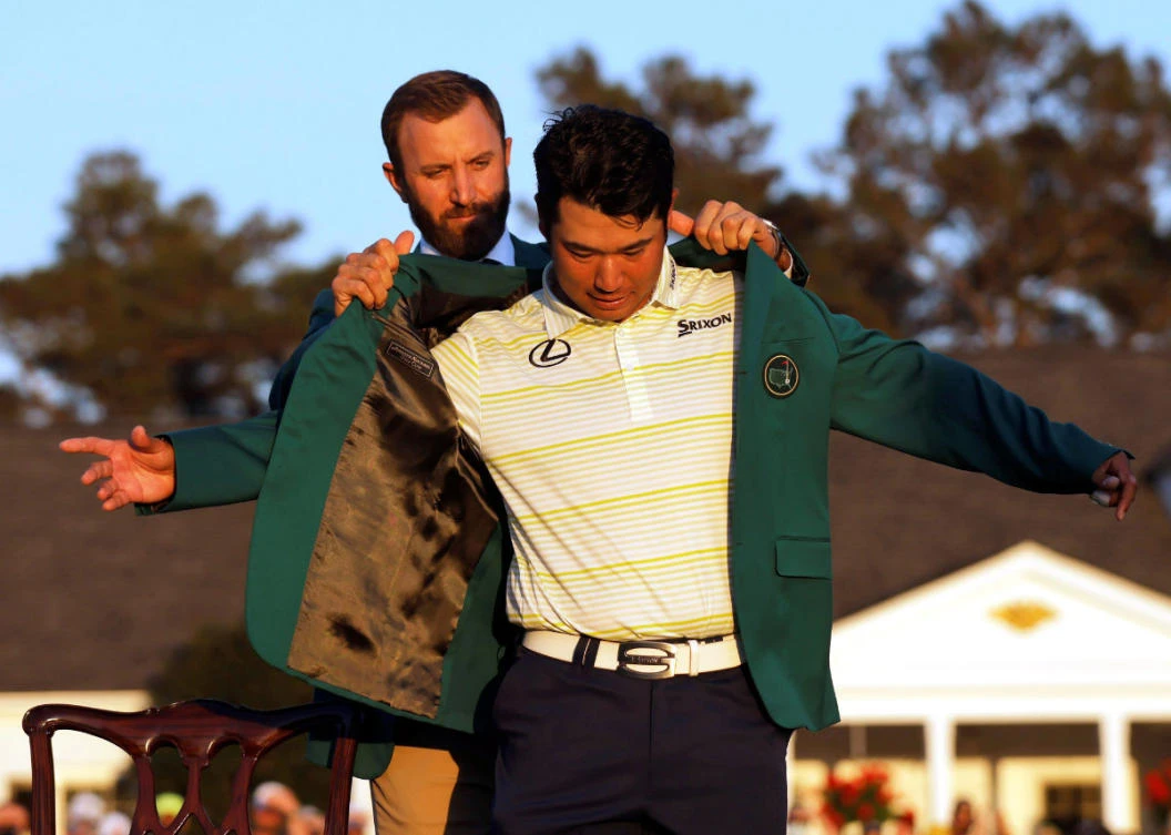 Matsuyama becomes first Japanese in Masters green jacket