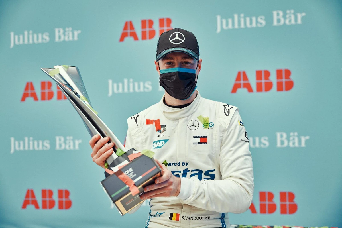 Stoffel Vandoorne recovers to claim Rome E-Prix victory for Mercedes-EQ in round four of the Formula E season