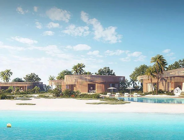 The vast Red Sea tourism project under development in Saudi Arabia will receive its first guests next year. (Supplied)