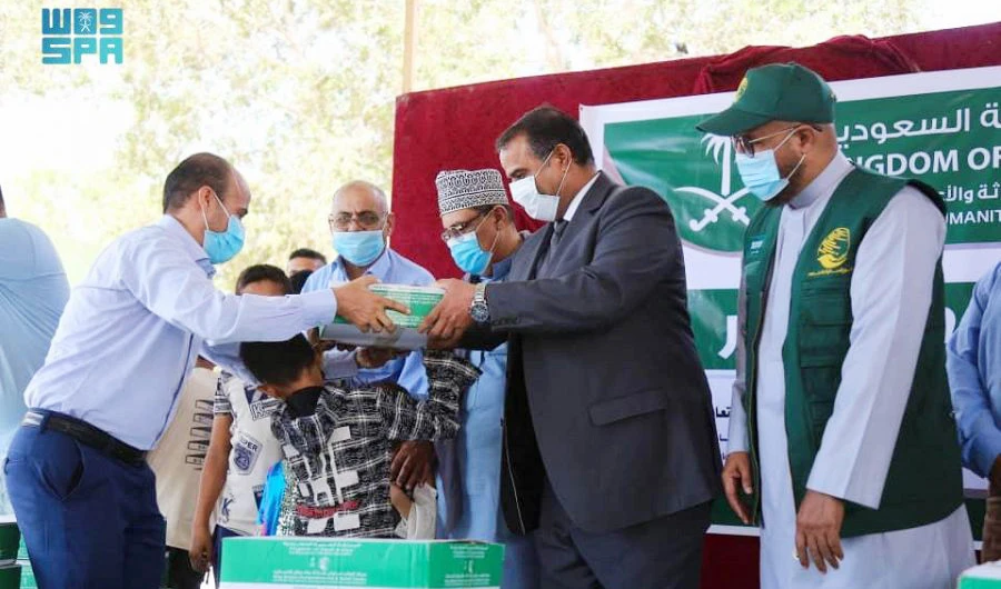 Saudi aid agency continues Ramadan relief programs. (SPA)