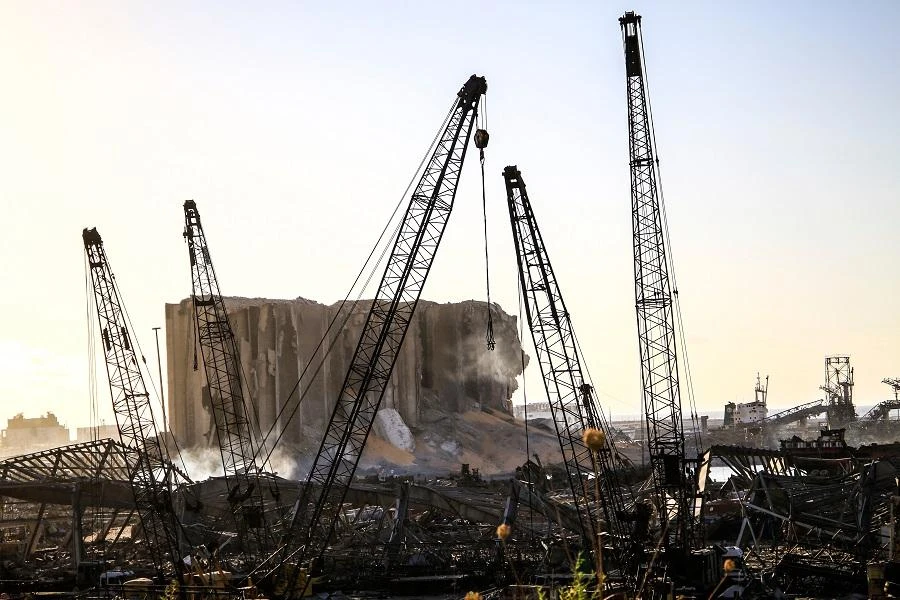 The August 4 explosion of hundreds of tons of ill-stored fertilizers devastated the dockside and large swathes of the capital, killing more than 200 people. (File/AFP)