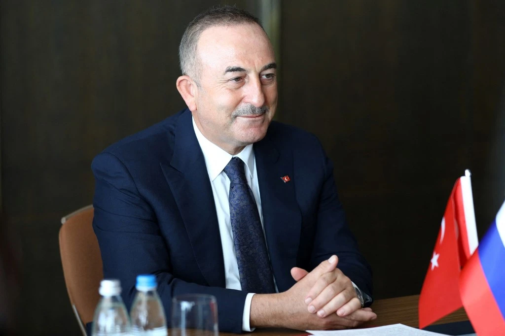Turkish Foreign Minister Mevlut Cavusoglu said there would be a meeting between the two countries’ deputy foreign ministers and diplomats. (File/AFP)