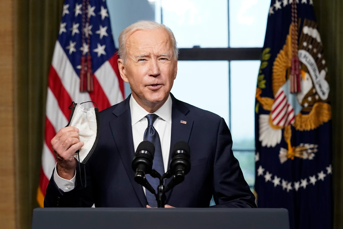 President Joe Biden speaks about the withdrawal of the remainder of US troops from Afghanistan. (AP)