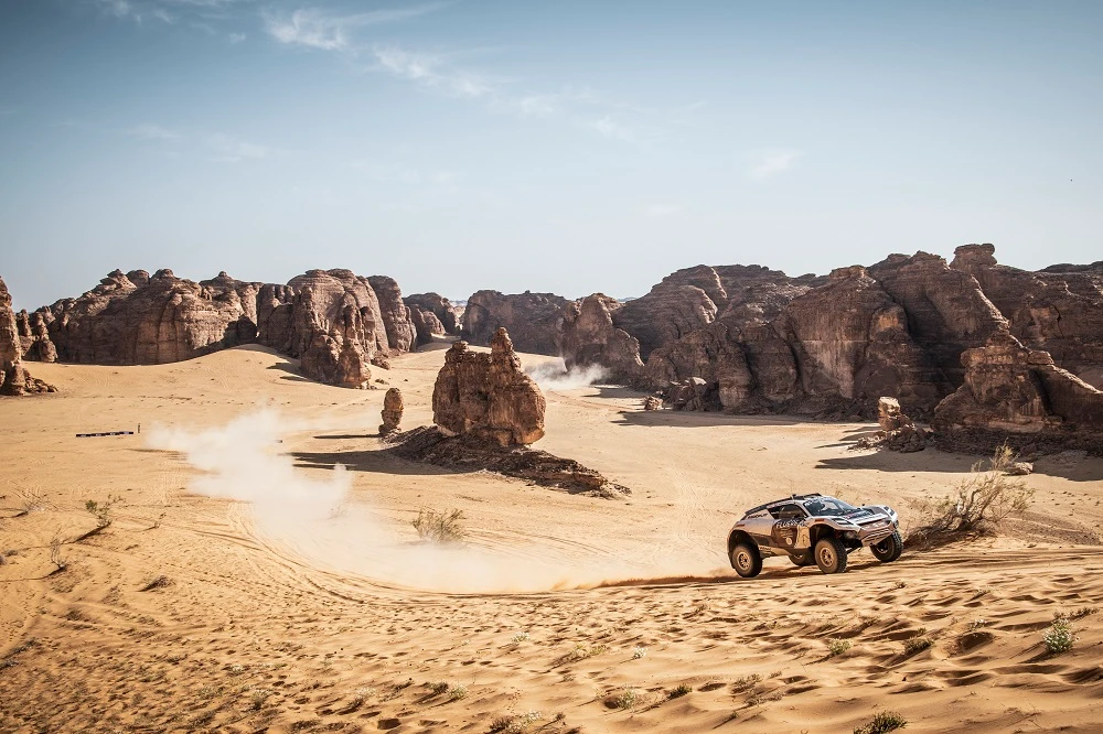 Extreme E’s first-ever weekend, which saw Rosberg X Racing win the Desert E-Prix in AlUla, pulled in 18.5 million viewers on TikTok. (Extreme E)