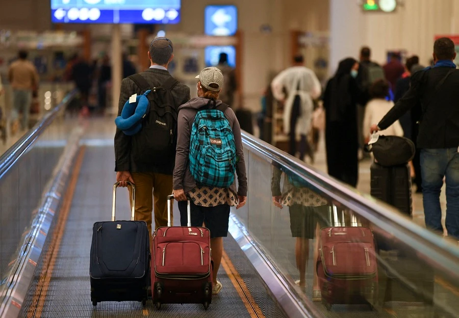 The trial is ongoing on selected Emirates flights from the Dubai to Barcelona and London Heathrow to Dubai. (File/AFP)