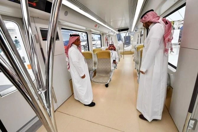 The business centers will complement growing investment in Saudi Arabian public transport. (AFP)