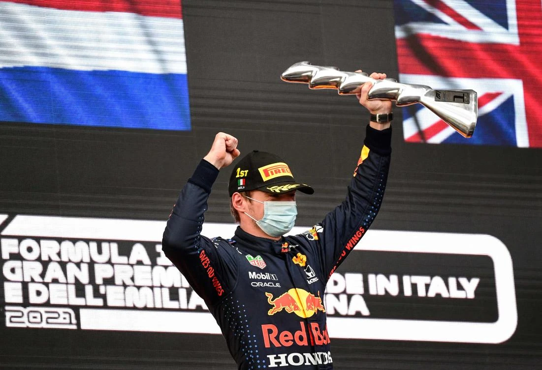 Verstappen wins Emilia Romagna Grand Prix, Hamilton second