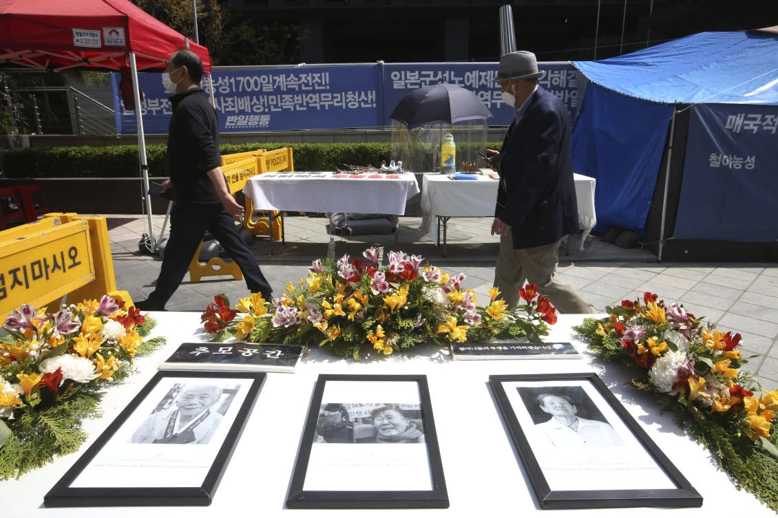 Japan insists compensation issues were settled under the 1965 treaty, in which Tokyo provided $500 million in economic assistance to Seoul. (AP)