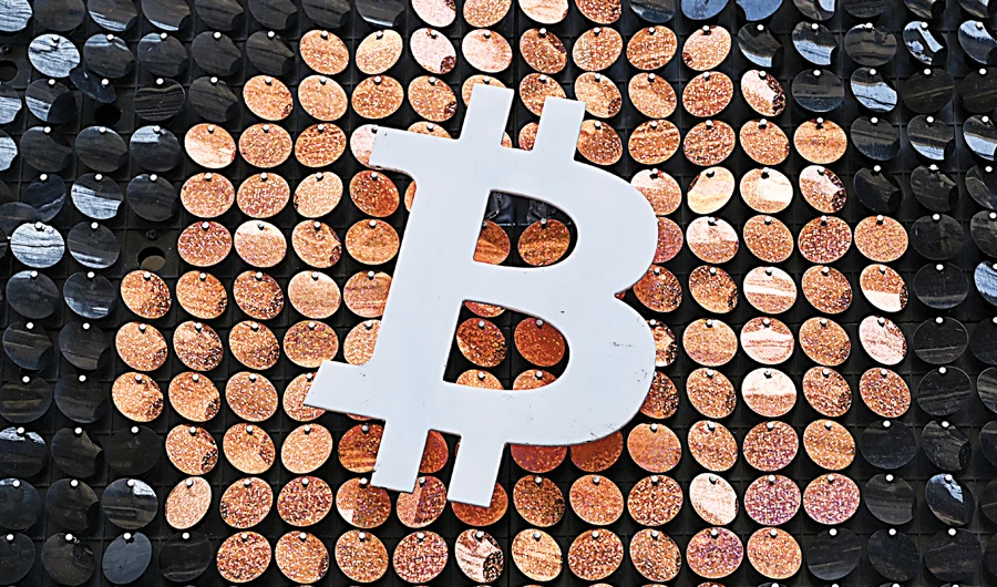 Bitcoin is on track for a 15% loss on the week, though it is still up 65% since the start of the year. Ether dropped more than 10% on the day to as low as $2,107. (AFP)
