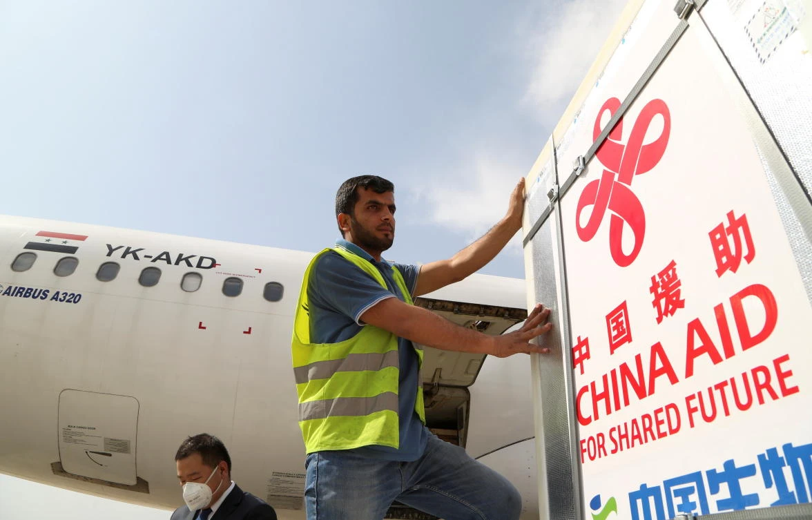 A gift to Damascus: 150,000 COVID-19 Chinese vaccines