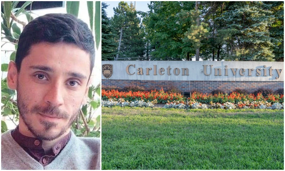 Cihan Erdal (L), 32, was a student at Carleton University in Canada and also a rights activist. (Center for Urban Research/Shutterstock/File Photos)