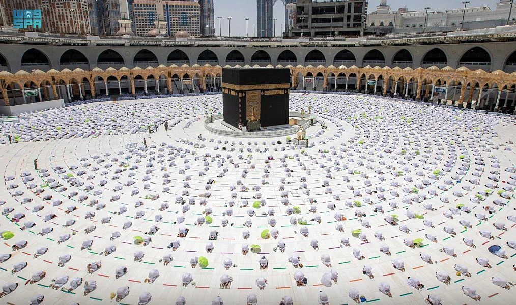 Approximately 1.5 million worshippers and pilgrims visited the Grand Mosque in Makkah during the first ten days of Ramadan. (SPA)