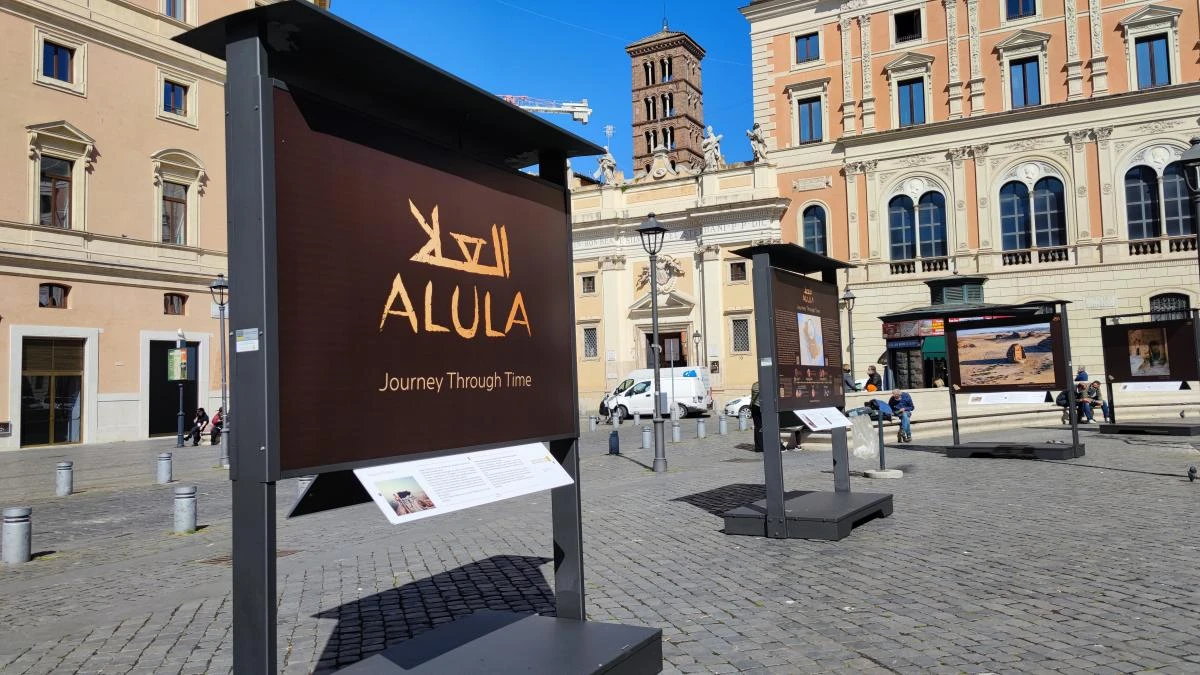 AlUla is being showcased in a Rome art exhibition by world-famous Canadian-American photographer Robert Polidori. (Supplied)