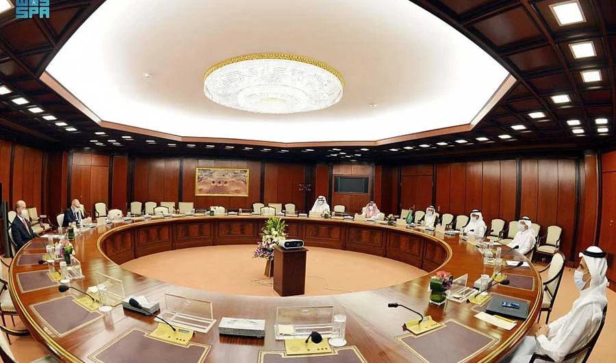 The chairs of the committee began the meeting by commending Saudi-Bosnian relations. (SPA)